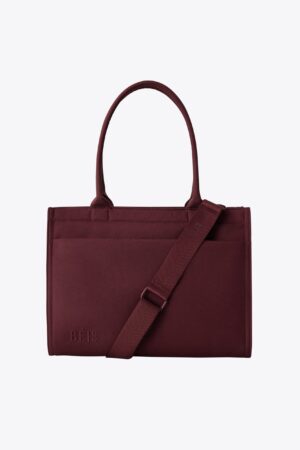 The Book Tote in Burgundy