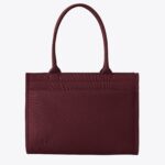 The Book Tote in Burgundy