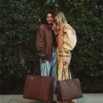 Resale The Large Work Tote in Maple Croc
