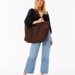 Resale The Mesh Beach Tote in Maple