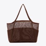 Resale The Mesh Beach Tote in Maple