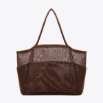Resale The Mesh Beach Tote in Maple