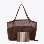 Resale The Mesh Beach Tote in Maple
