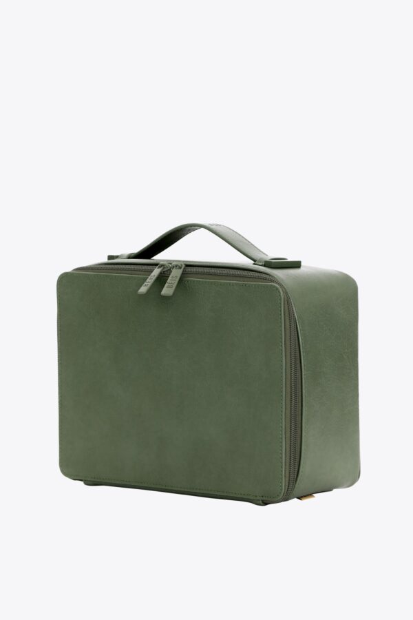 The Cosmetic Case in Olive - Image 3