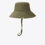The Kids Wide Brim Sun Hat in Olive