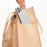 The Large Work Tote in Beige