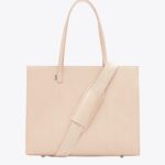 The Large Work Tote in Beige