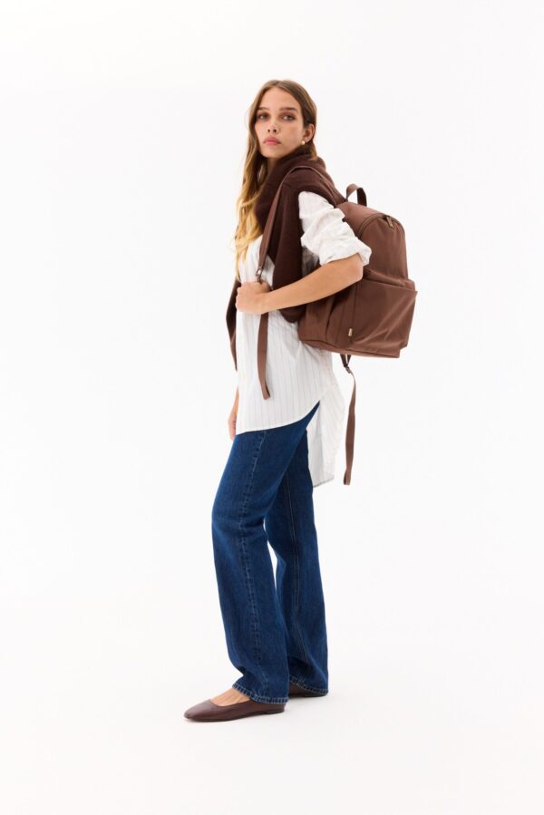 The BÉISics Backpack in Maple - Image 5