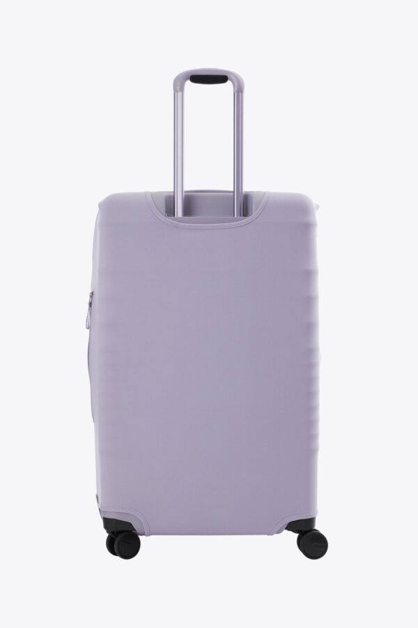 The Large Check-In Luggage Cover in Lavender - Image 3