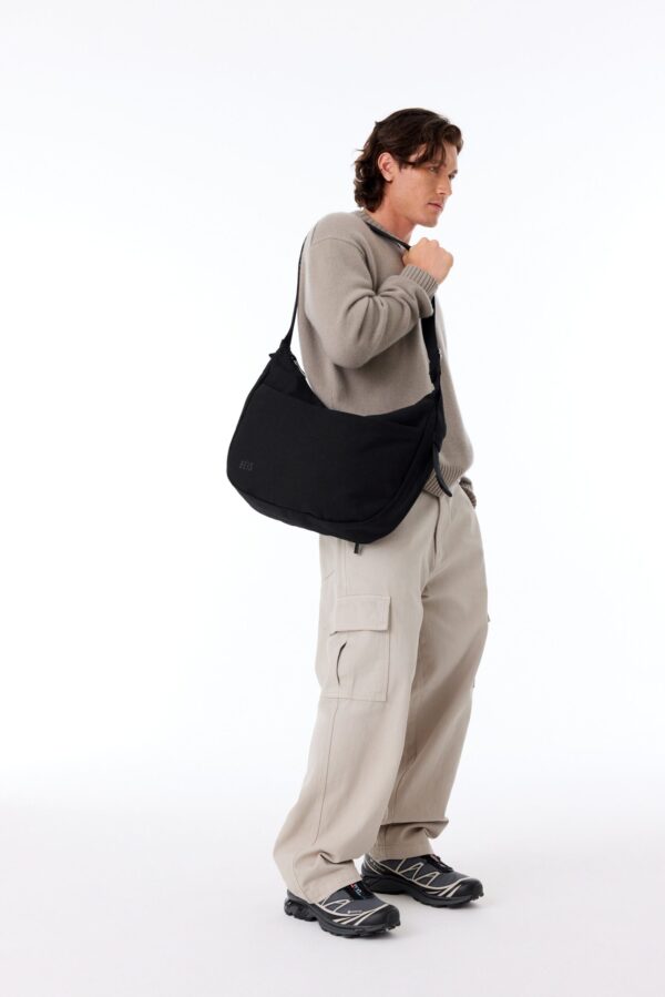 The Carryall Crossbody in Black - Image 4