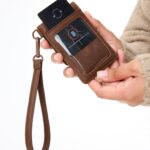 The ID Wristlet in Maple