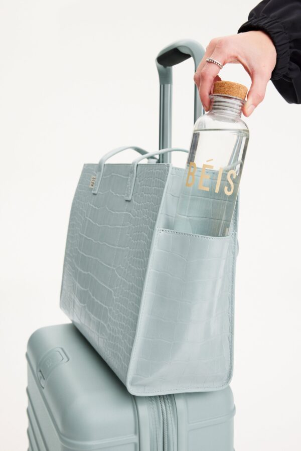 Resale The Work Tote in Slate Croc - Image 6