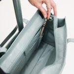 Resale The Work Tote in Slate Croc