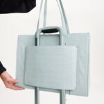 Resale The Work Tote in Slate Croc