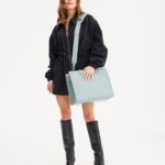 Resale The Work Tote in Slate Croc
