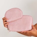 The Cosmetic Pouch Set in Atlas Pink