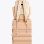 Resale The Travel Backpack in Beige