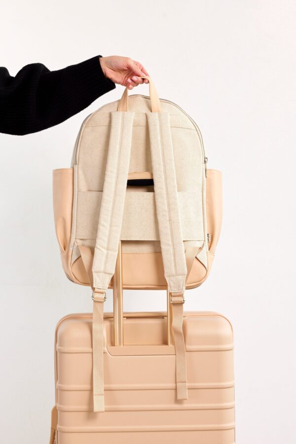 Resale The Travel Backpack in Beige - Image 8