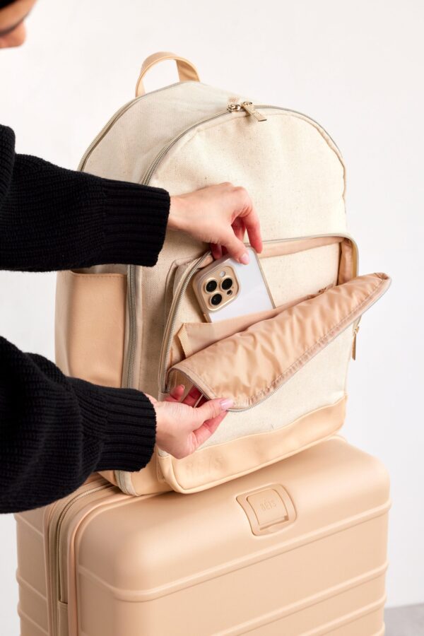Resale The Travel Backpack in Beige - Image 9