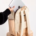 Resale The Travel Backpack in Beige