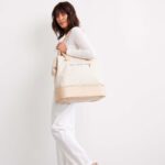 Resale The Mini Weekender in Beige
