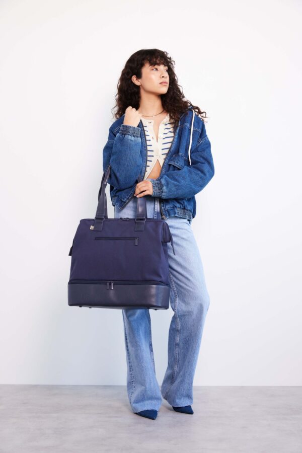 The Mini Weekender in Navy - Image 6