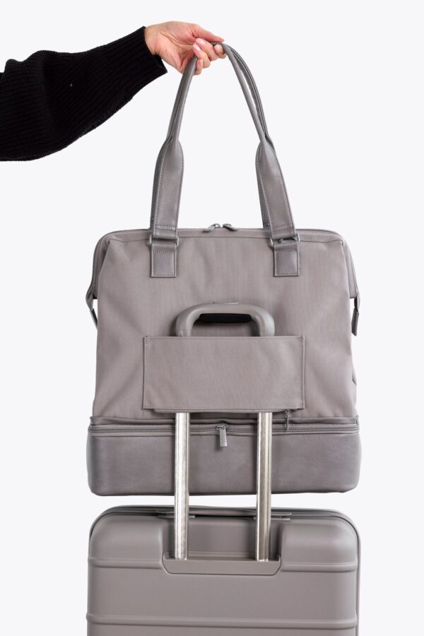 The Convertible Mini Weekender in Grey - Image 7