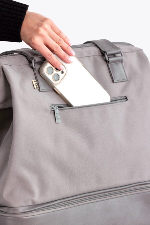 Resale The Convertible Mini Weekender in Grey - Image 9