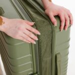 Resale The Medium Check-In Roller in Olive
