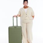 Resale The Medium Check-In Roller in Olive