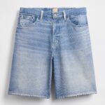 GAP X BEIS Tromp Loiel Jort in Faded Denim