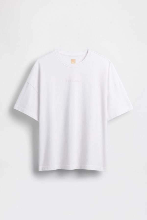 GAP X BEIS Graphic Oversized T-Shirt in Optic White