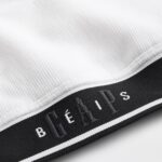 GAP X BEIS Seamless Logo Top in Optic White