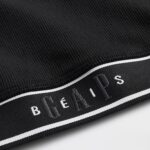 GAP X BEIS Seamless Logo Top in Black