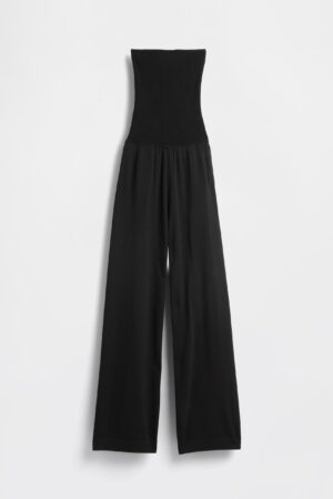 GAP X BEIS Bandeau Jumpsuit in Black
