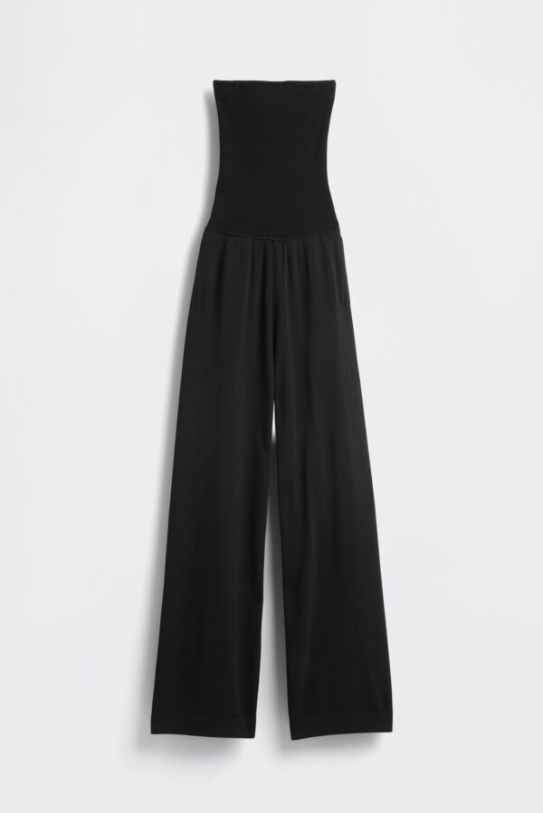 GAP X BEIS Bandeau Jumpsuit in Black