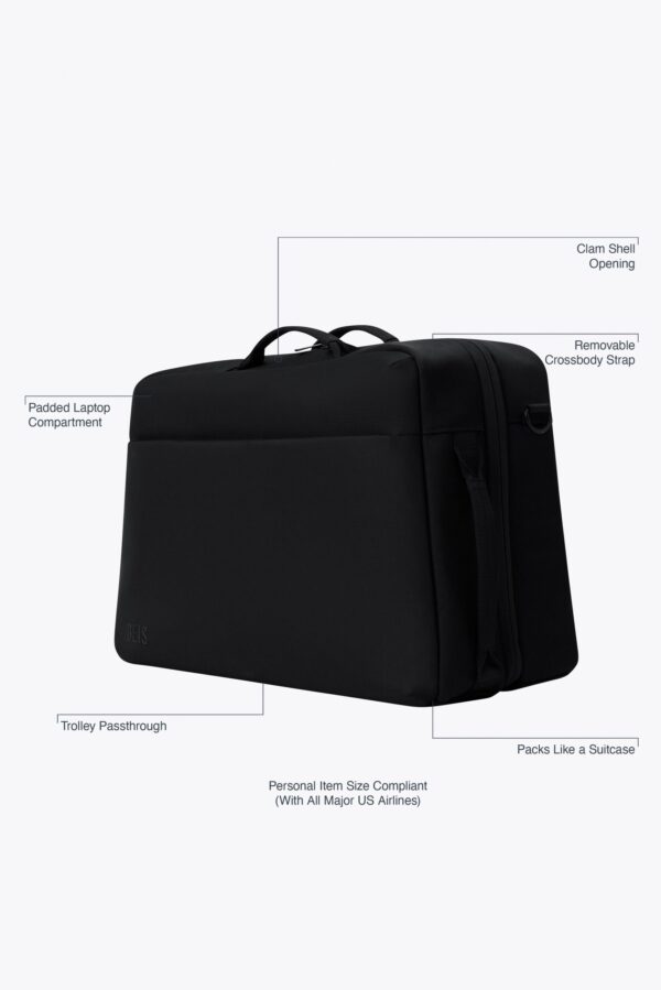 The Ultimate Travel Duffle in Black - Image 2