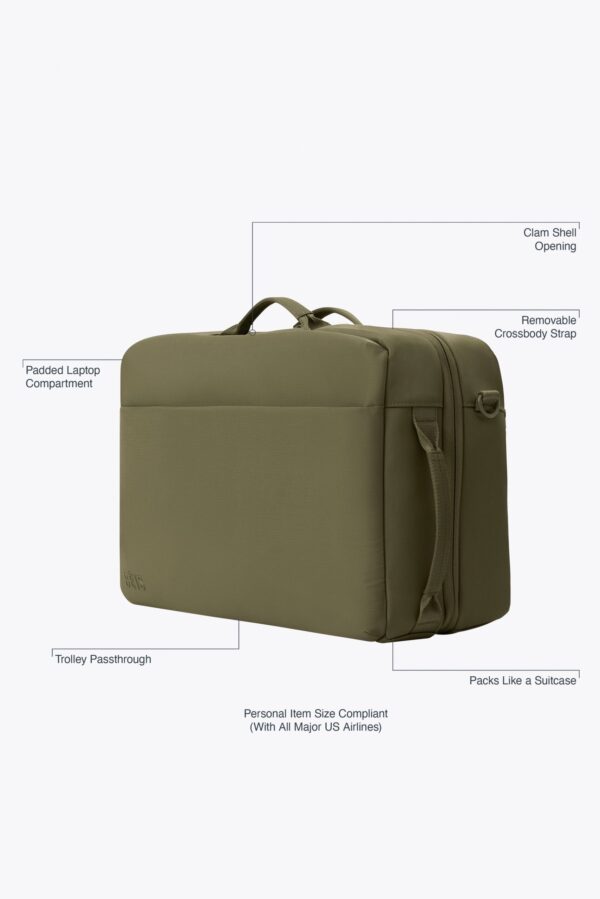 The Ultimate Travel Duffle in Olive - Image 2