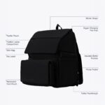 The Ultimate Diaper Backpack in Black