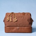 The Letter Charm in Camel