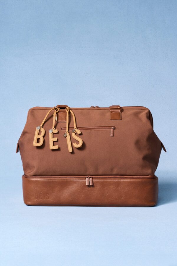 The Letter Charm in Camel - Image 3