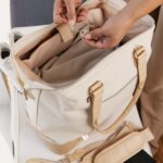 Resale The Mini Weekender in Beige