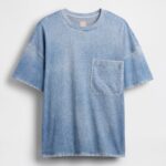 GAP X BÉIS Tromp Loiel T-Shirt in Faded Denim