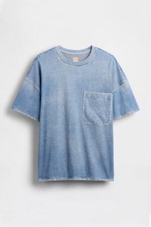GAP X BÉIS Tromp Loiel T-Shirt in Faded Denim