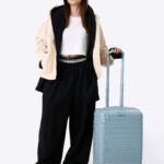 Gap x BÉIS The Carry-On Roller in Denim Blue