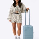 Gap x BÉIS The Small Carry-On Roller in Denim Blue
