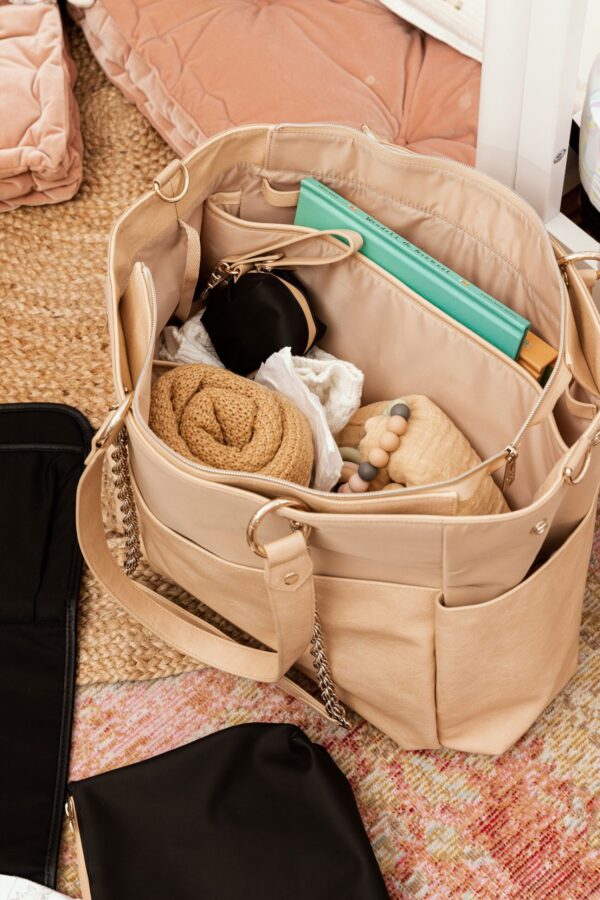 The Diaper Bag in Beige - Image 7